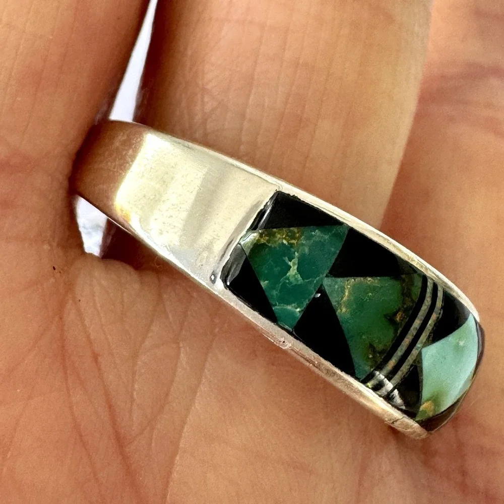 Native American Navajo Indian Turquoise Jewelry sterling handcrafted